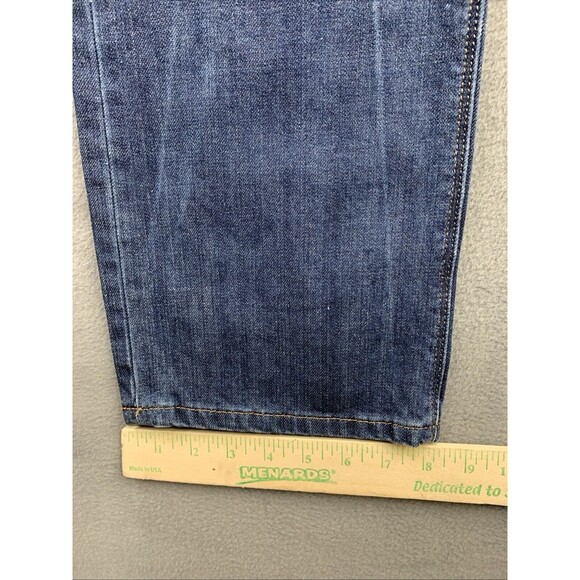 Original SYN Denim Jeans 1983 Men's Size 36X34 Blue Destroyed Distressed - Picture 8 of 16